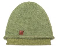 2 зеленые шапки в одной женские шапки мохер зеленая
