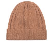 шапка из шерсть и шелка с косами детские шапки шелк персиковая персиковый