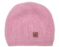 шапка из мохера (по голове) женские шапки мохер розовая