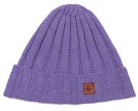 шапка "лаванда" женские шапки шерсть фиолетовая