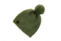 шапка из мохера женские шапки мохер зеленая зеленый
