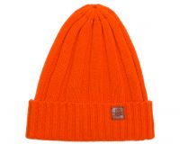шапка из оранжевого кашемира женские шапки кашемир оранжевая
